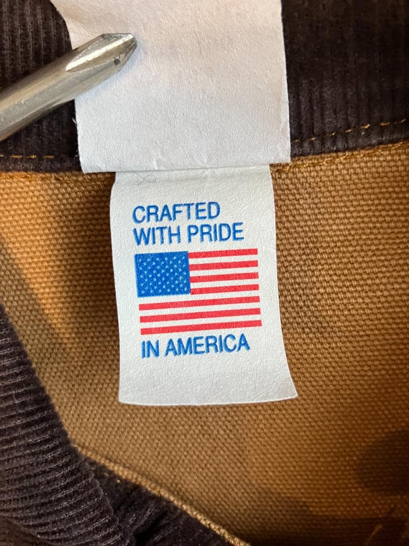 70s　ガンホー？　米国製　ブラウンダック・カバーオールジャケット　M