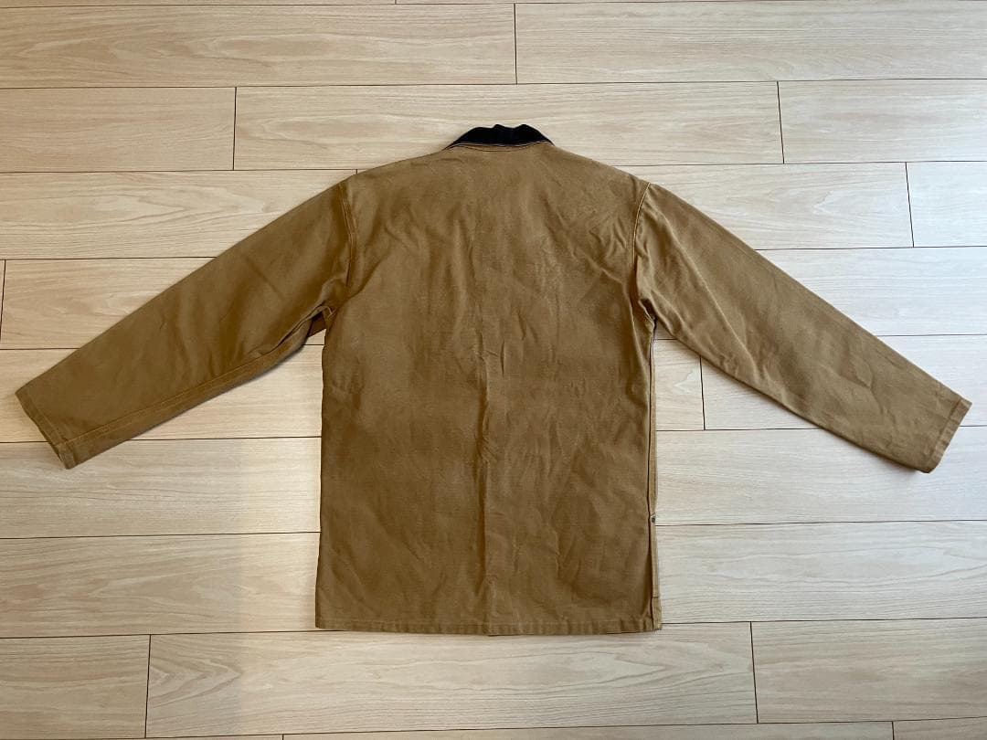 70s　ガンホー？　米国製　ブラウンダック・カバーオールジャケット　M