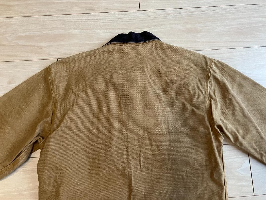 70s　ガンホー？　米国製　ブラウンダック・カバーオールジャケット　M