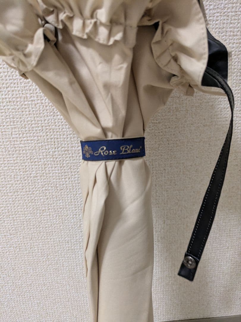 【人気色】芦屋ロサブラン Rose Blanc 2段 日傘 完全遮光