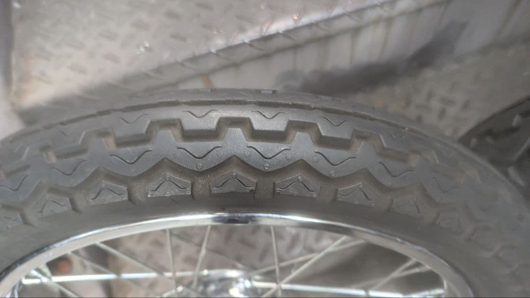 バブ CB250T ホーク2 張替え済スポークホイール CB400N CM400