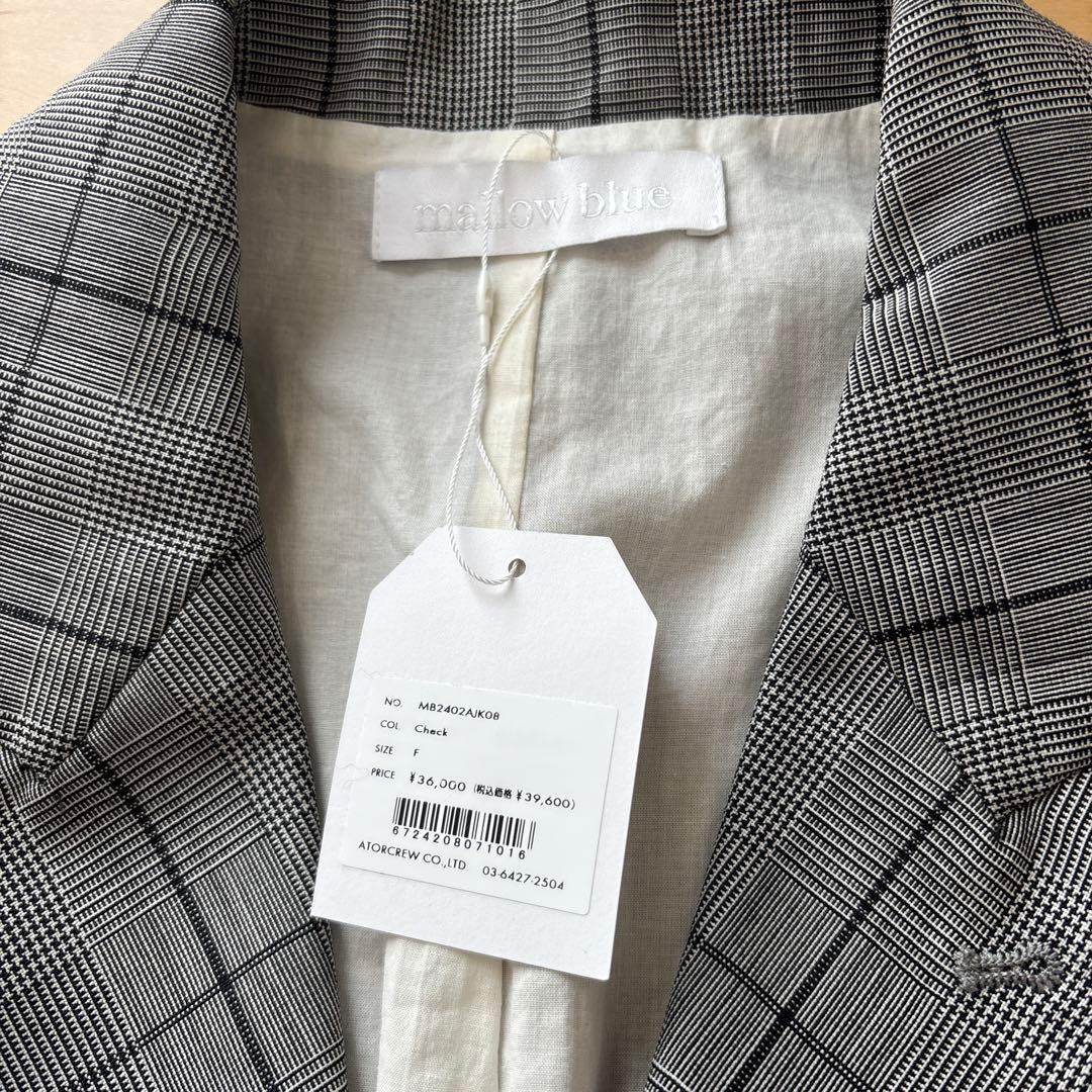 mallowblueマロウブルー　ビッグジャケット　オーバーサイズ