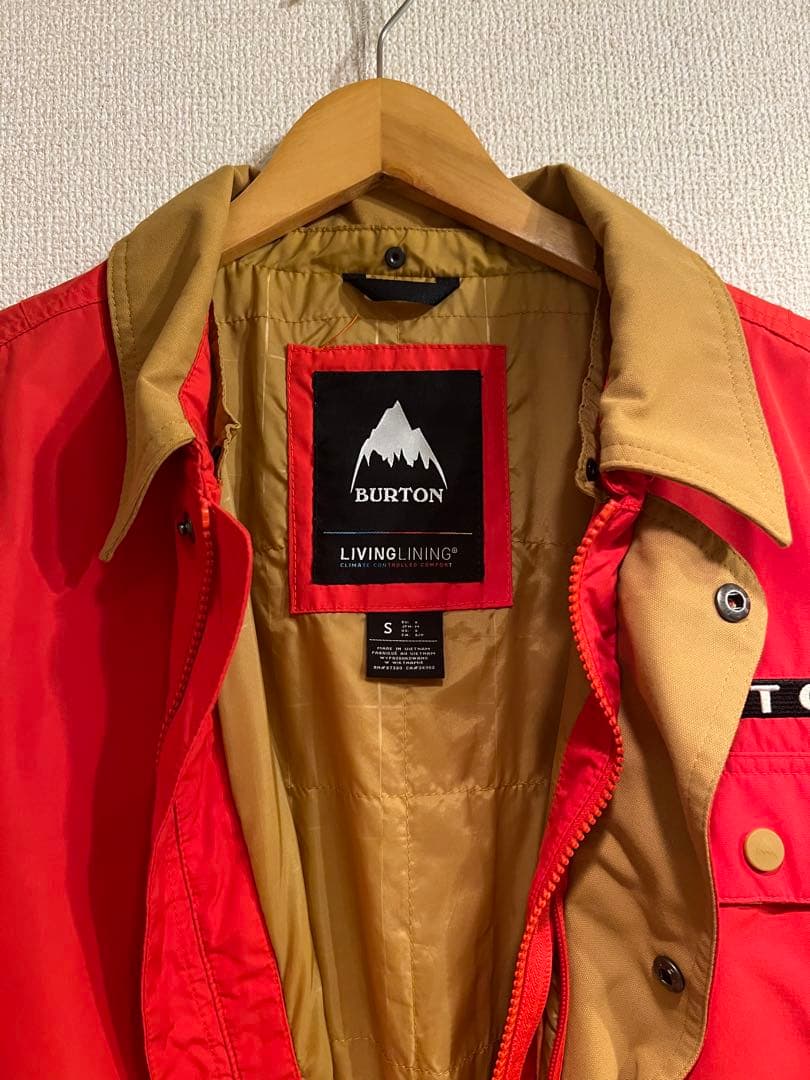 【美品】【値下げ】BURTONバートン/スノボウェアLIVING LINING