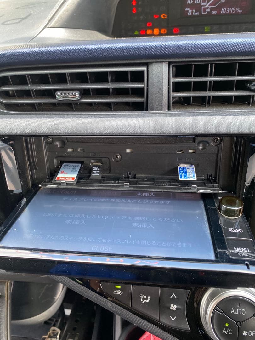 ヒデ トヨタナビ NSZN-W64T SDカード、B-CASSANDISK付き