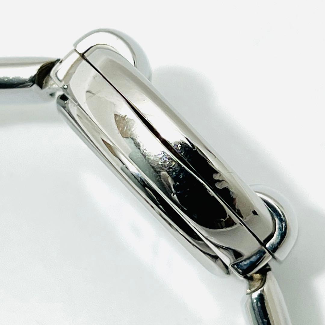GUCCI グッチ バングルウォッチ 1400L シルバー ブラック 黒文字盤