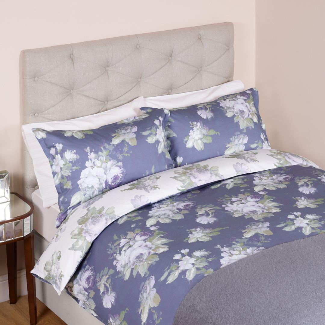 ローラアシュレイ 掛け布団カバー＋枕カバー*2 ヴィオレッタ　新品