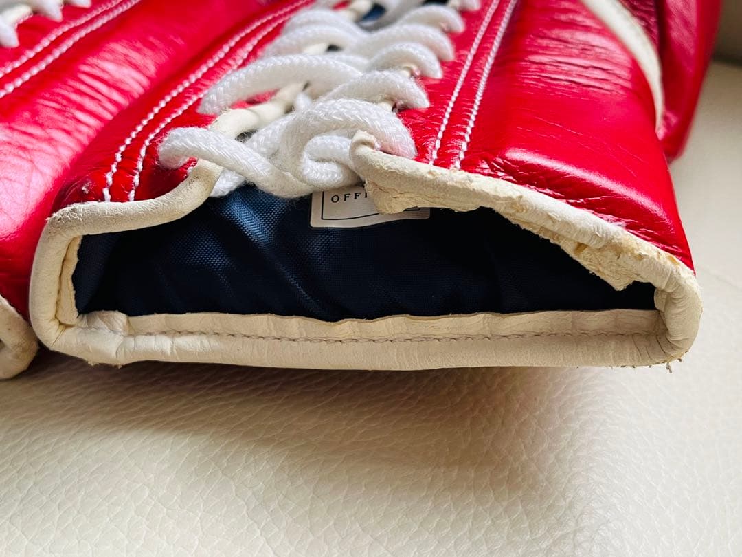 【レア品】Winning ボクシンググローブ 8oz 長谷川穂積さんサイン入り