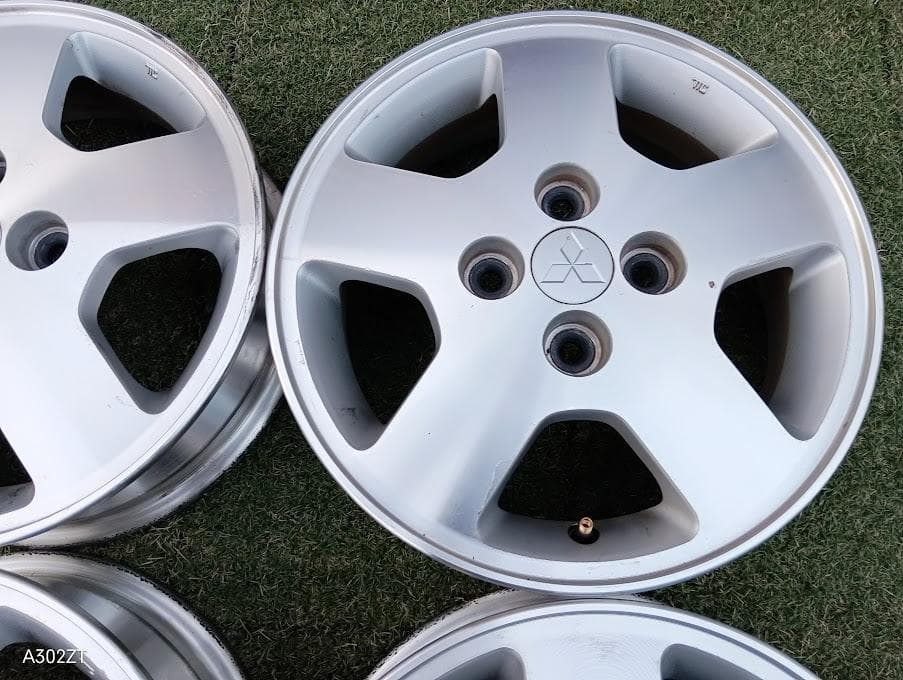 三菱 14インチ ミツビシ純正 EK ワゴン【富山】ミニカ 中古 アルミ 4本