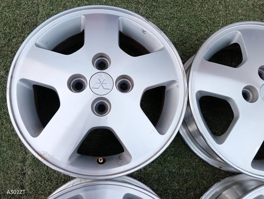 三菱 14インチ ミツビシ純正 EK ワゴン【富山】ミニカ 中古 アルミ 4本