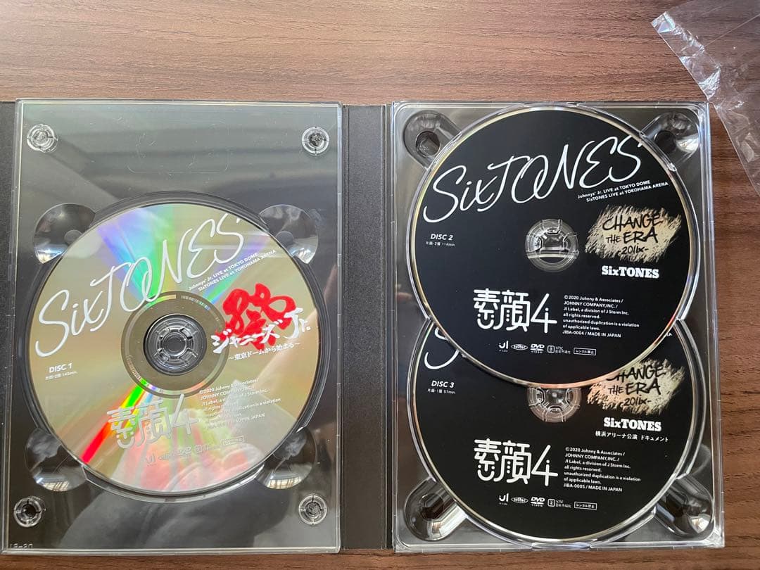 SixTONES LIVE DVD Blu-ray まとめ売り