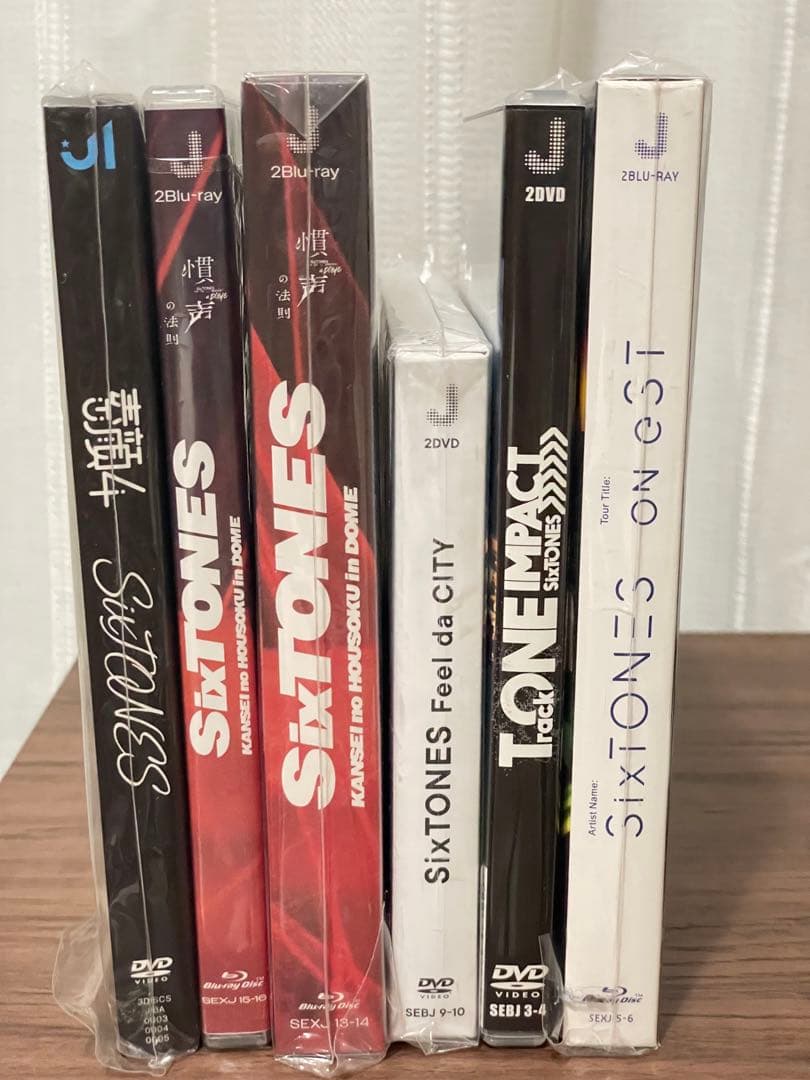 SixTONES LIVE DVD Blu-ray まとめ売り