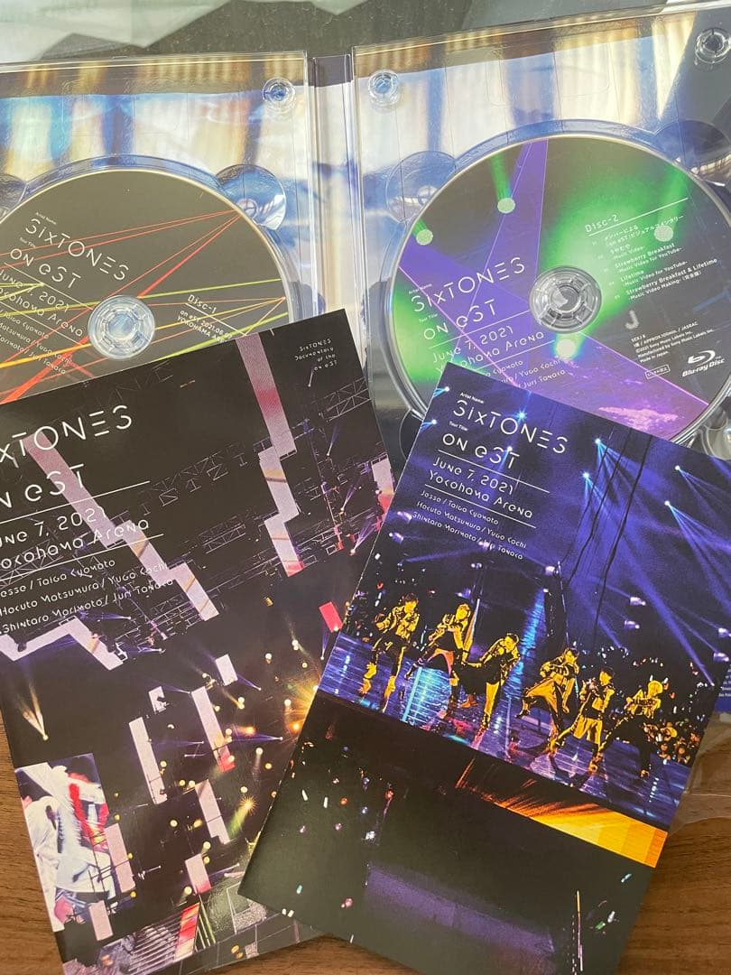 SixTONES LIVE DVD Blu-ray まとめ売り