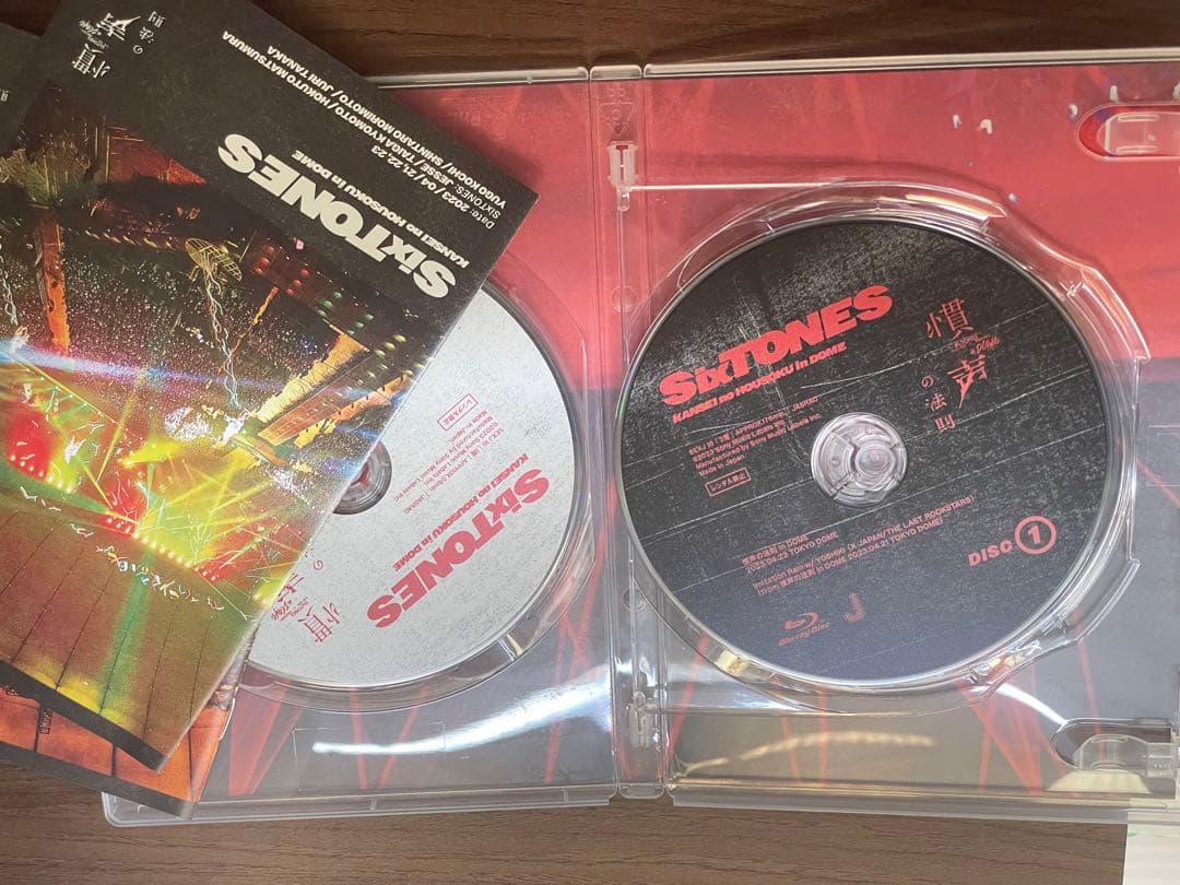 SixTONES LIVE DVD Blu-ray まとめ売り