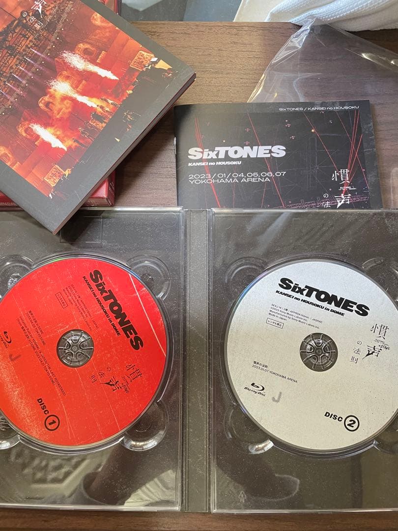SixTONES LIVE DVD Blu-ray まとめ売り