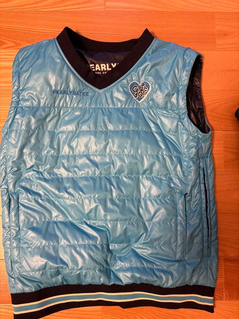 PEARLY GATES ネイビー ブルゾン　ジャケット リバーシブル