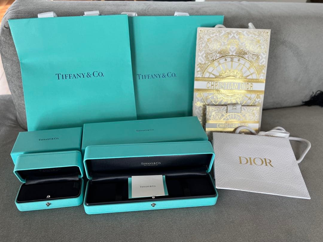 Tiffany & Co. ティファニーボックスショッパー紙袋