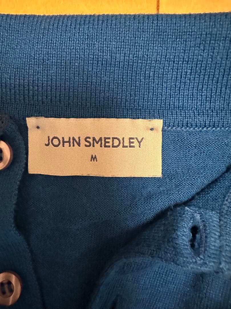 ジョンスメドレー　シーアイランドコットンポロシャツ