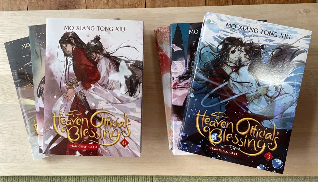 天官賜福 英語版 3-8巻Heaven Official's Blessing