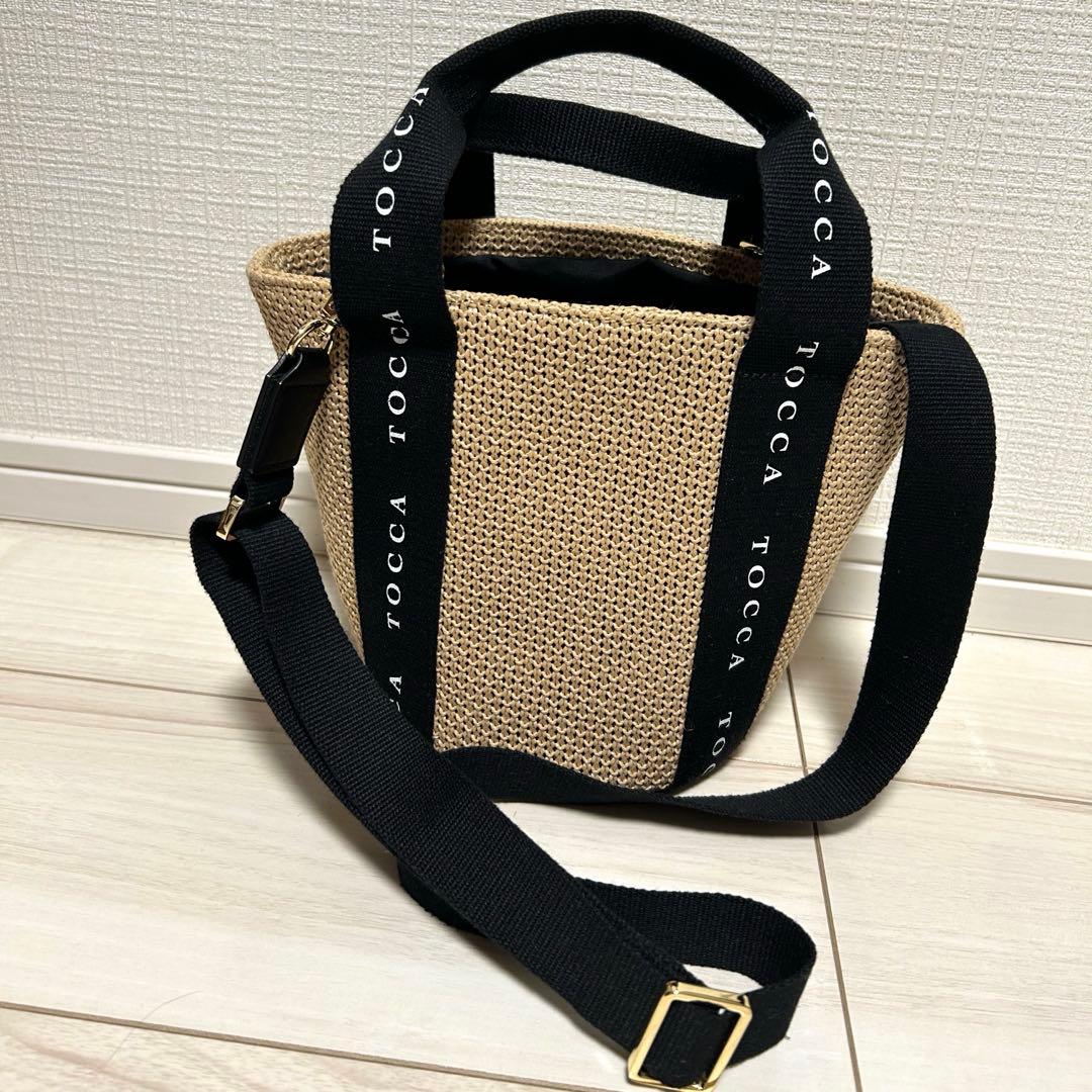 ※タイムセール限定値下げ※TOCCA かごバッグ　ショルダーバッグ　未使用品