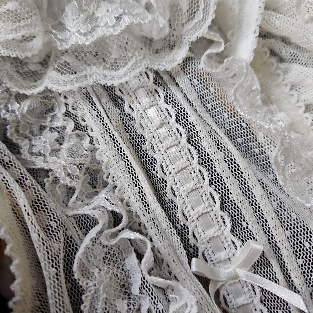 ★ピンクハウス★❤️スーパードルフィーコラボのレースベスト✨白