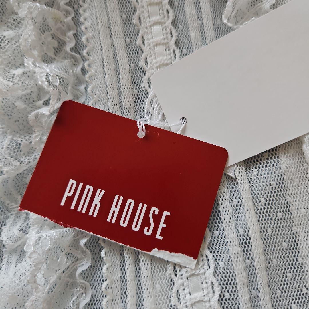 ★ピンクハウス★❤️スーパードルフィーコラボのレースベスト✨白