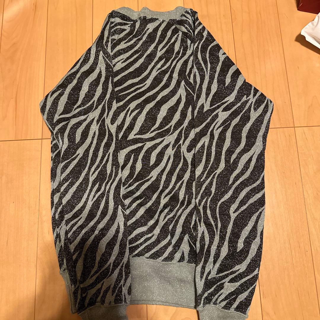 HYSTERIC GLAMOUR〈ゼブラ柄ラメトレーナー 90s 初期