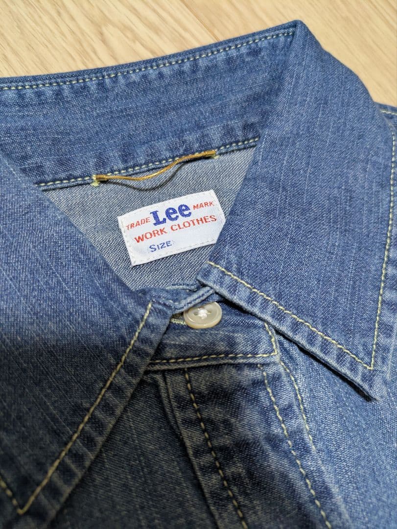 割引有【Deuxieme Classe】 Lee別注 デニムシャツ