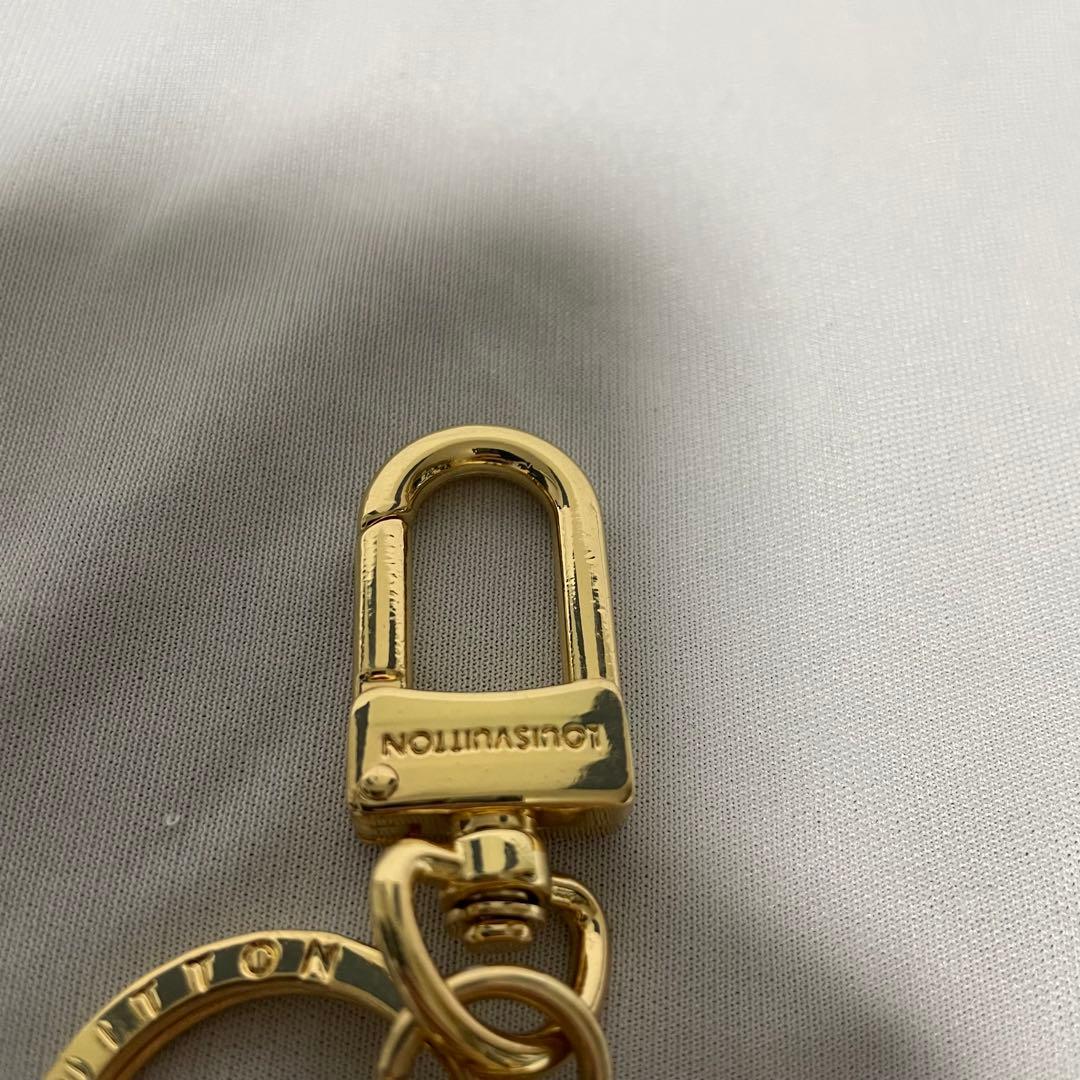 LOUIS VUITTON ルイヴィトン ビジューサック チャーム キーリング