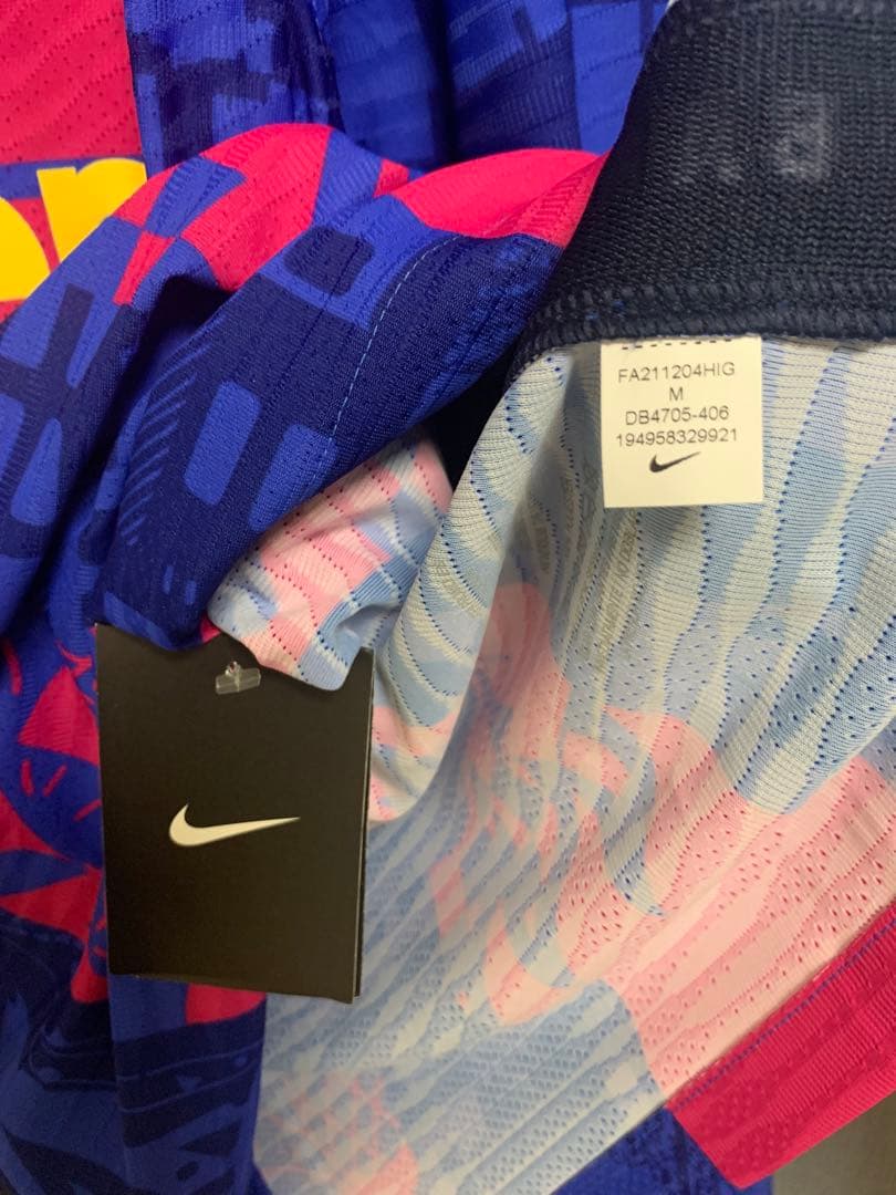 バルセロナ21/22 サードユニフォーム　長袖　ジェラール・ピケ