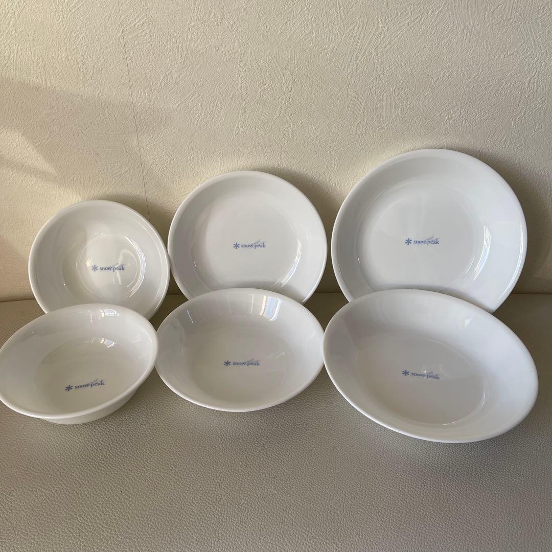 【美品】 peak コレール食器　6枚