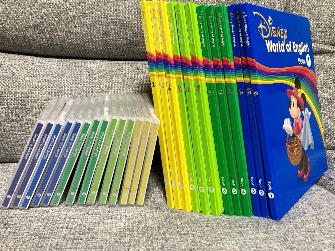 Disney World of English セット&CD