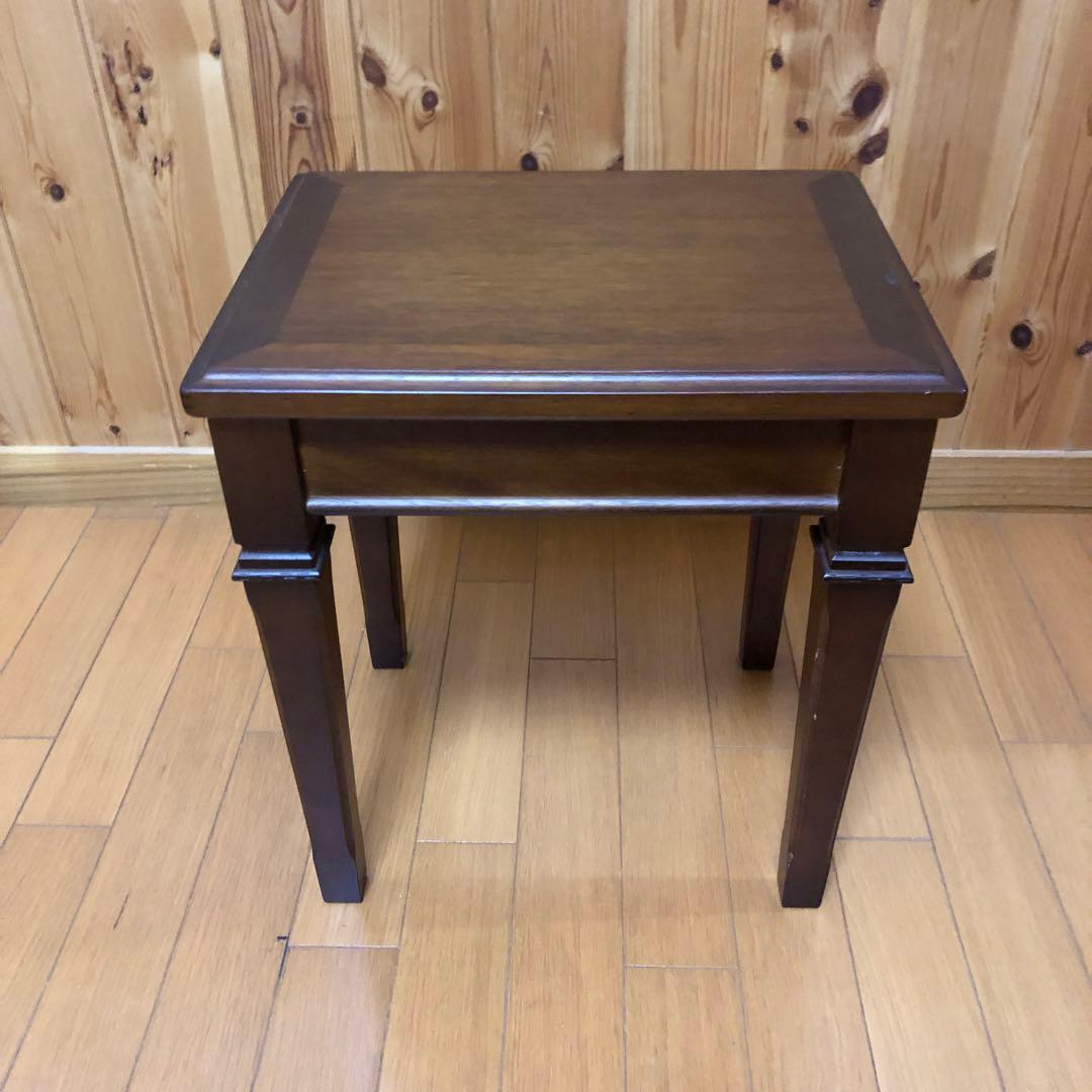 MARUNI マルニ木工 地中海　ネストテーブル　サイドテーブル　花台