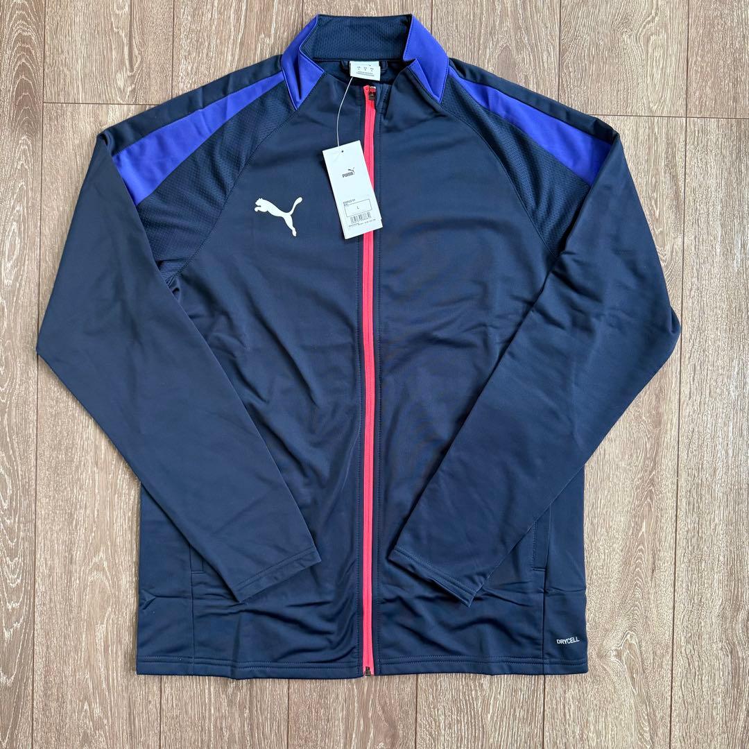 新品 大人気 PUMA プーマ サッカー トレーニングジャージ 上下セット XL
