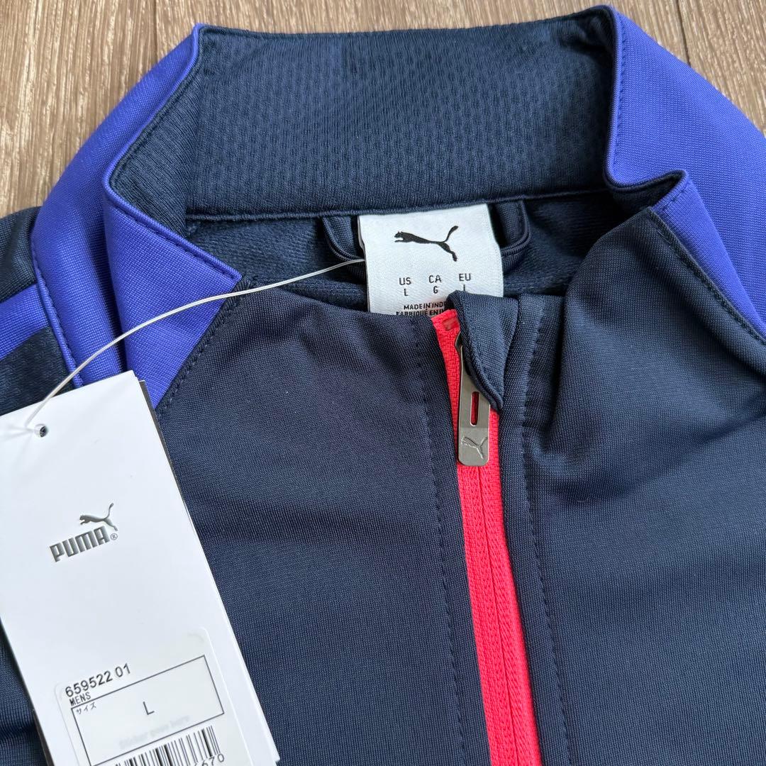 新品 大人気 PUMA プーマ サッカー トレーニングジャージ 上下セット XL