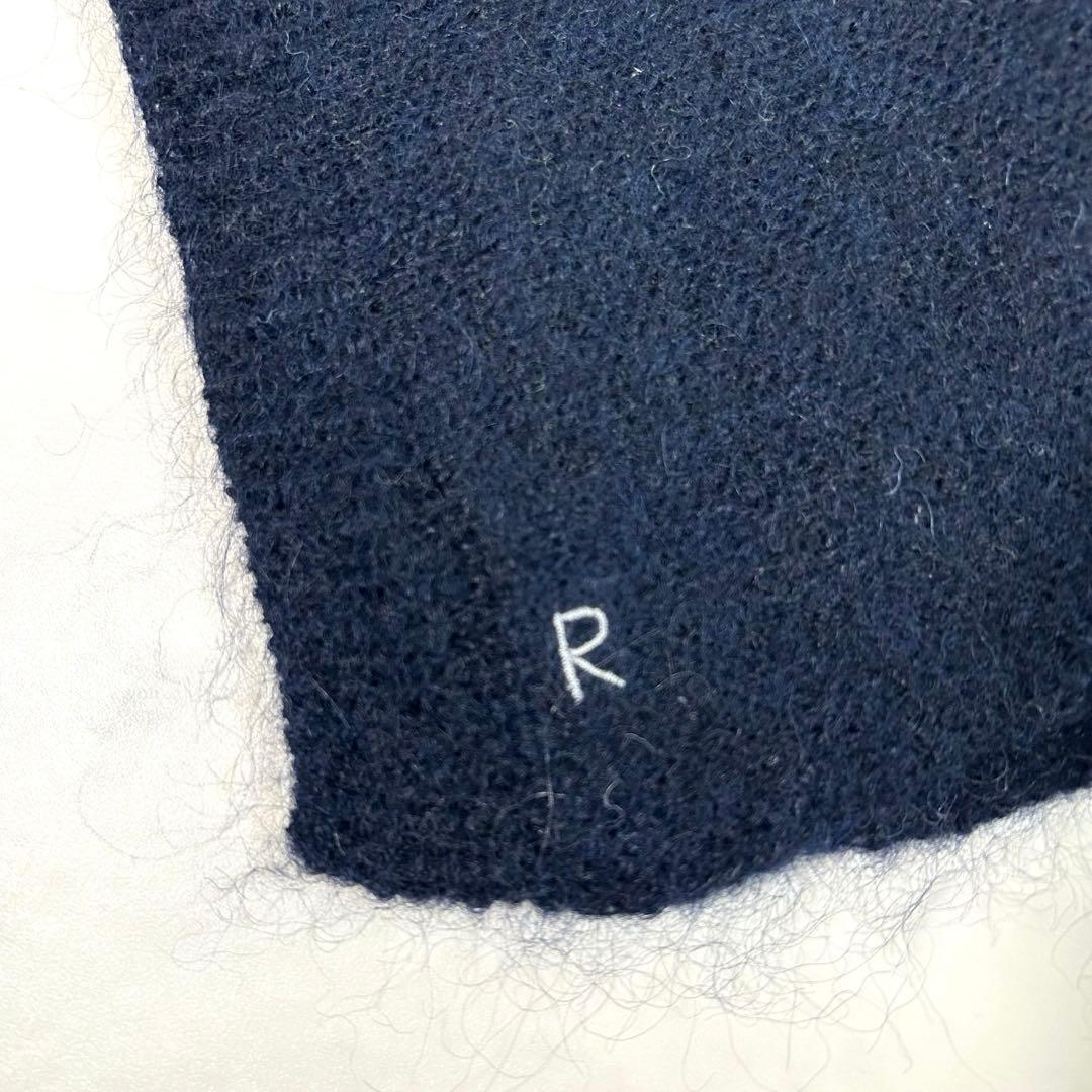 45R ウールニットポンチョ