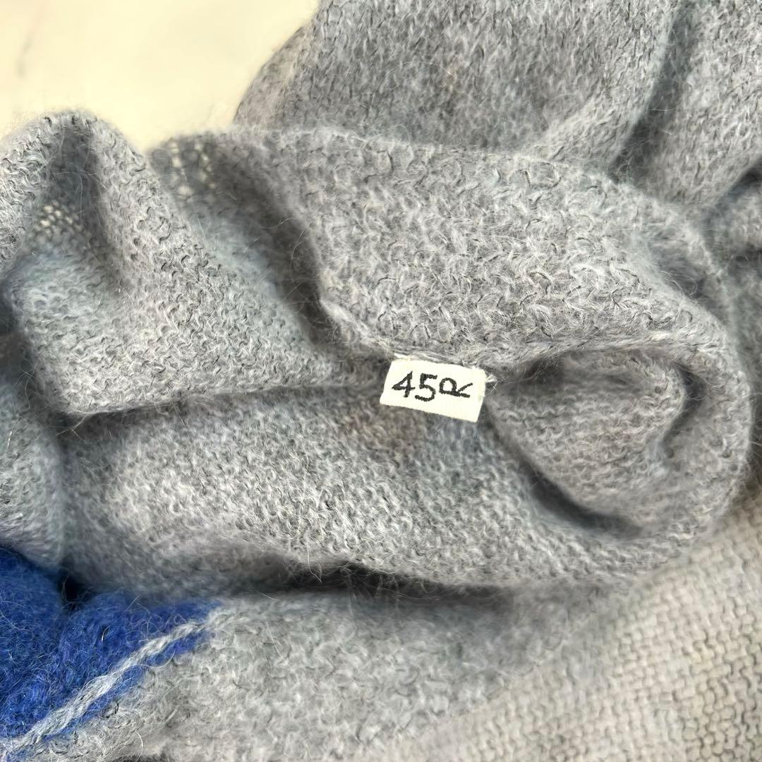 45R ウールニットポンチョ