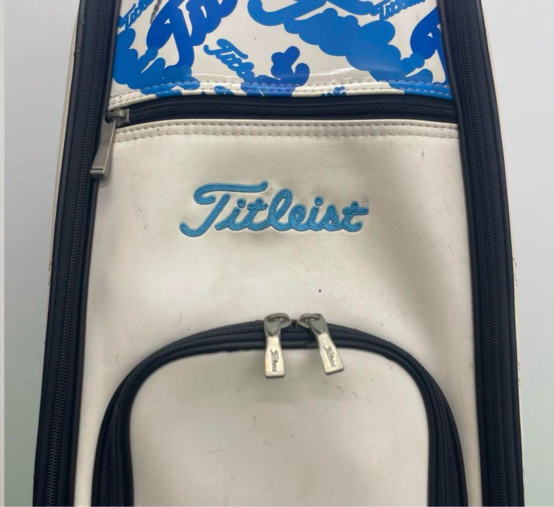 タイトリスト　titleist キャディーバック　９インチ　白
