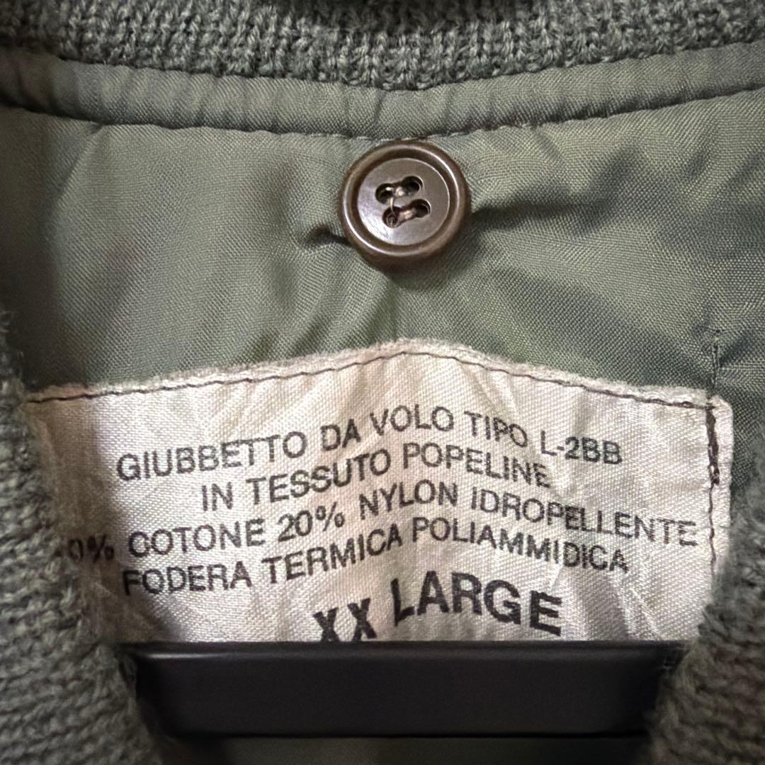 @*X様 イタリア軍 L2B フライトジャケット