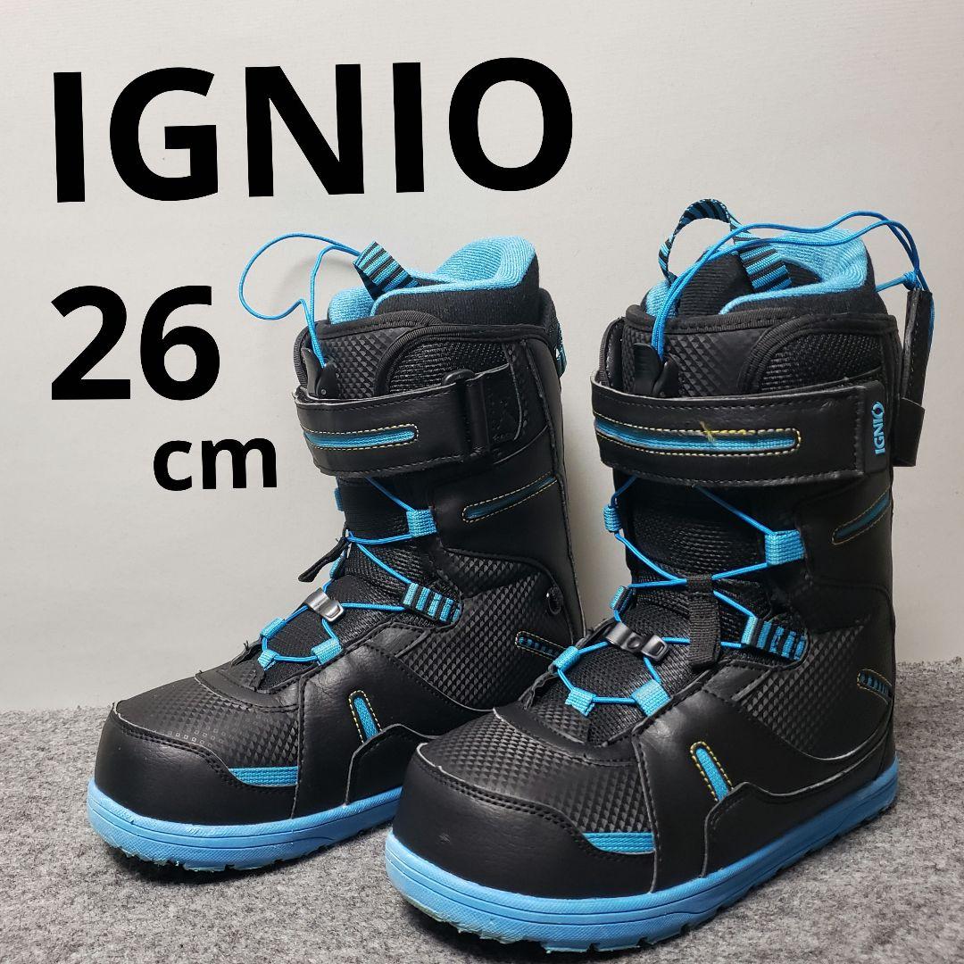 美品 IGNIO 26.0cm スノーブーツ 送料無料