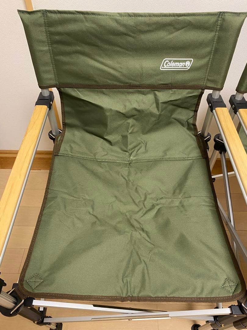 Coleman コールマン　ツーウェイキャプテンチェア　グリーン　2脚セット