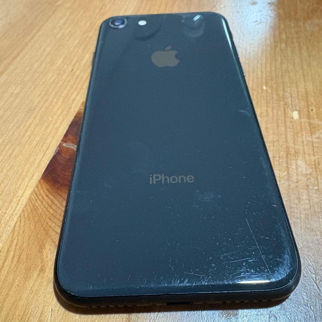 iPhone8 64GB スペースグレイ SIMロックなし バッテリー100%