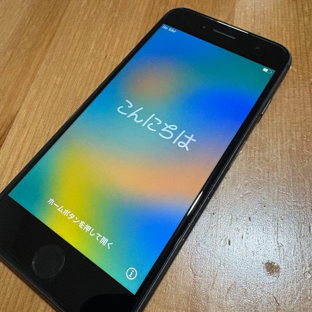 iPhone8 64GB スペースグレイ SIMロックなし バッテリー100%