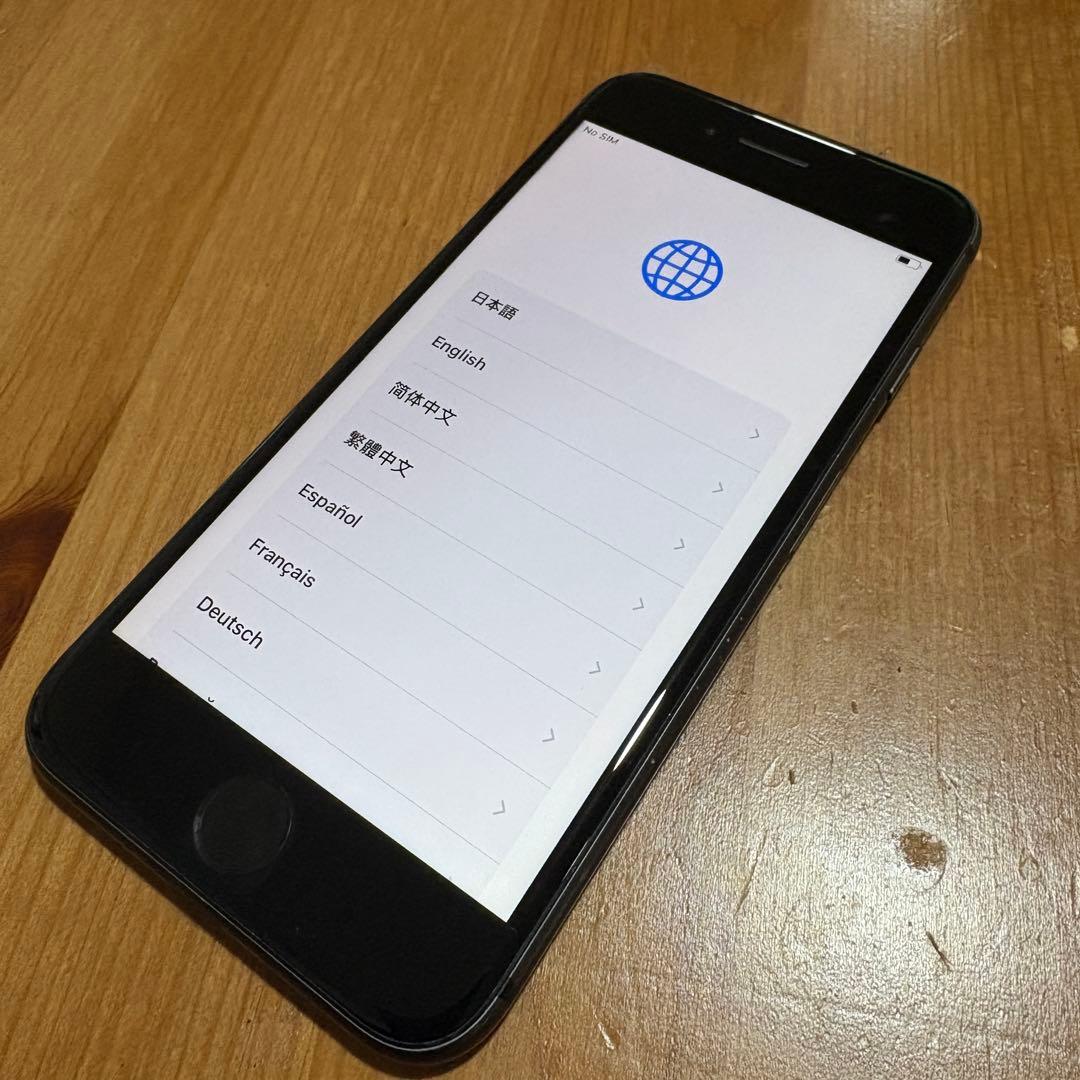 iPhone8 64GB スペースグレイ SIMロックなし バッテリー100%