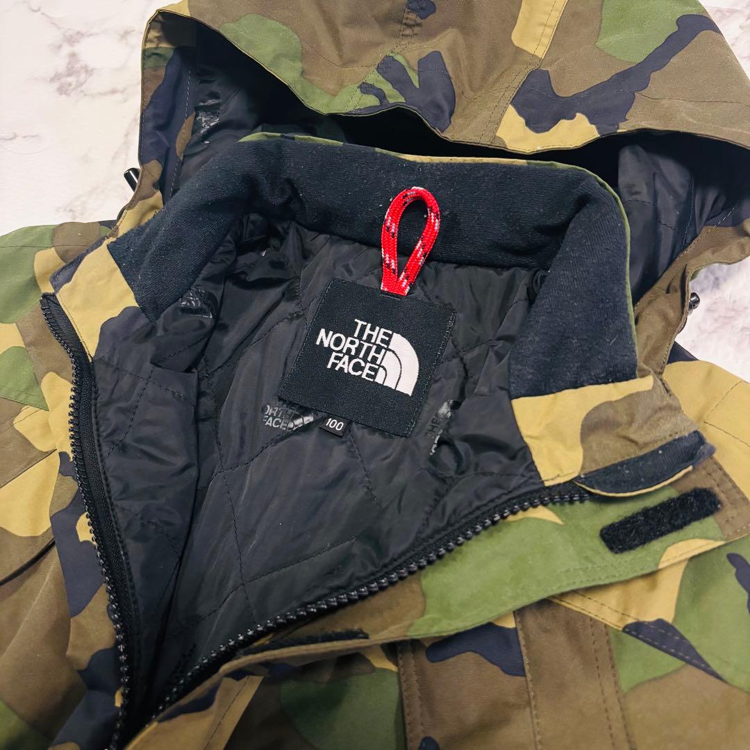 NORTH FACE ノースフェイス　迷彩　カモ柄　スキーウェア　スノーウエア