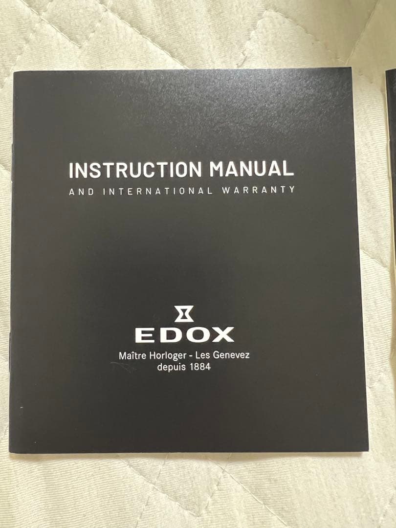 【極美品】EDOX クロノオフショア1 腕時計　クロノグラフ　クォーツ