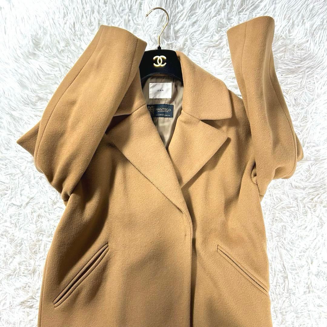 高級✨IENA MANTECO オーバーチェスターコート キャメル　36