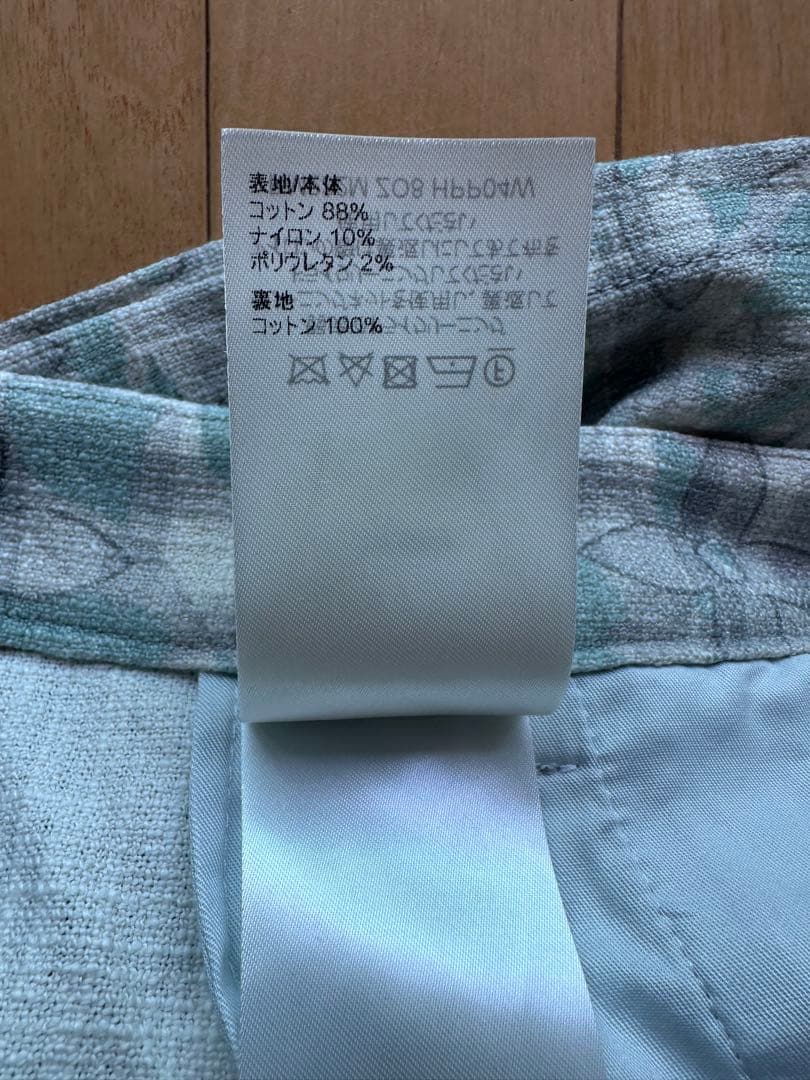 LOUIS VUITTON 水色柄ショートパンツ