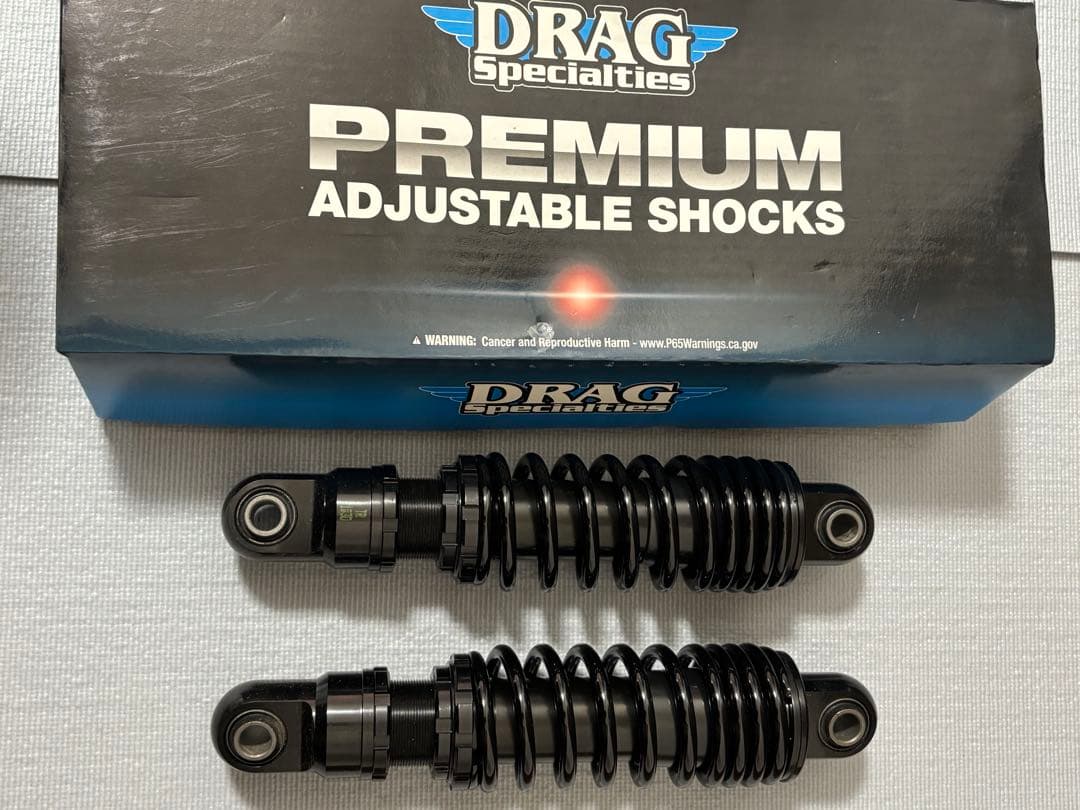 DRAG Specialties XLサスペンション10.5インチBLK