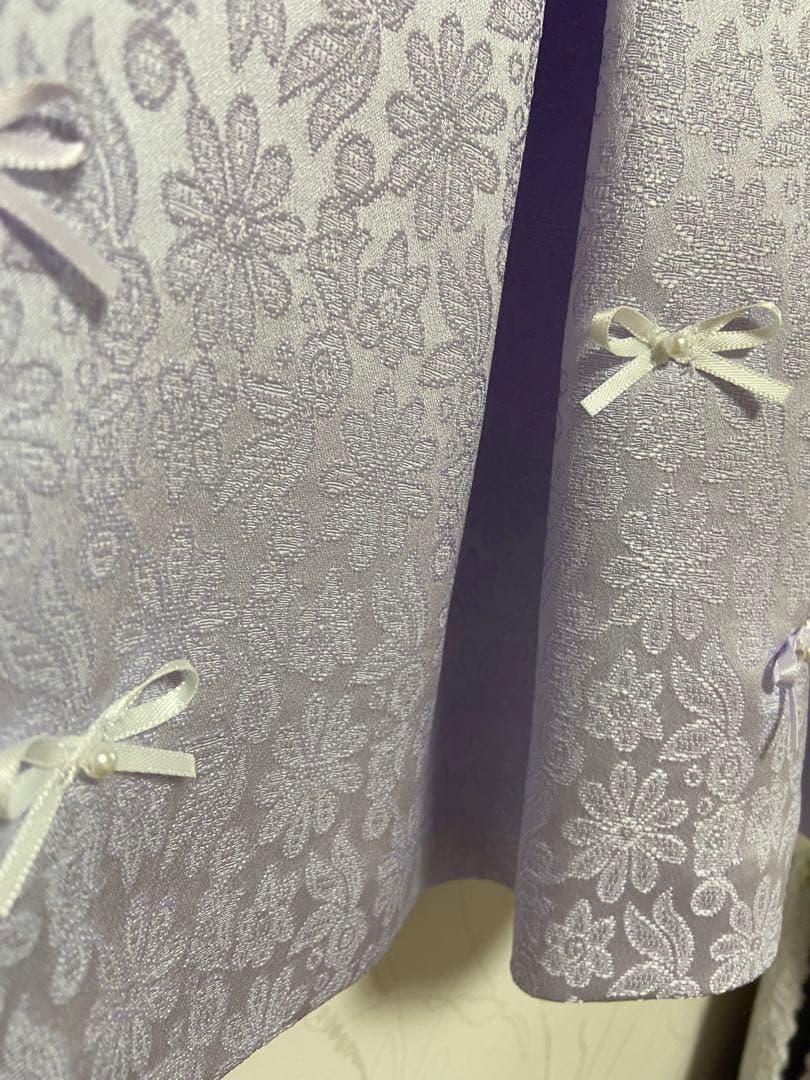 フォーマルドレスセット 120cm ネイビー・ラベンダー a.v.v.