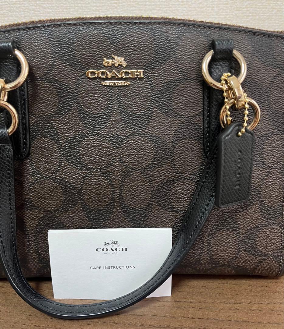 COACH ショルダーバッグ ブラウン/ブラック